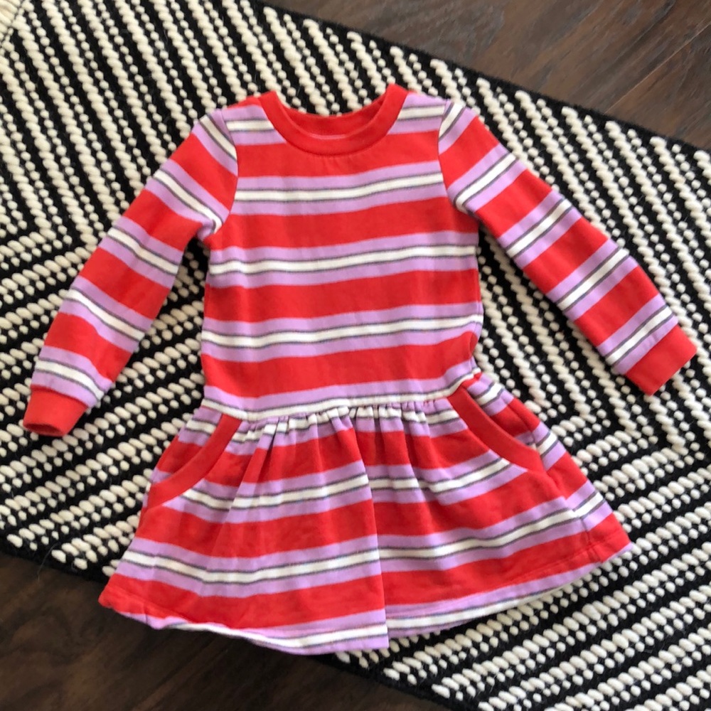 Mini boden drop waist dress.